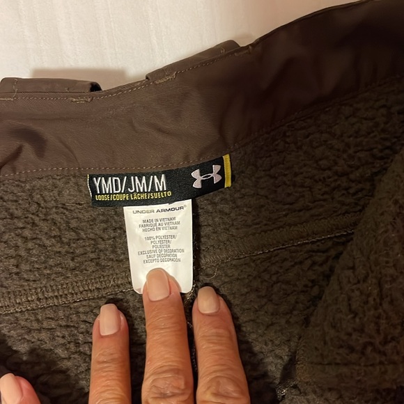 UNDER ARMOUR STORM ,, REALTREE    YTH SZ MED HEAVY DUTY LINED PANTS. - Picture 2 of 9